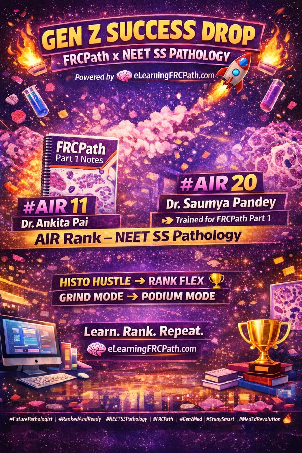 Top Rankers AIR 1 & 20