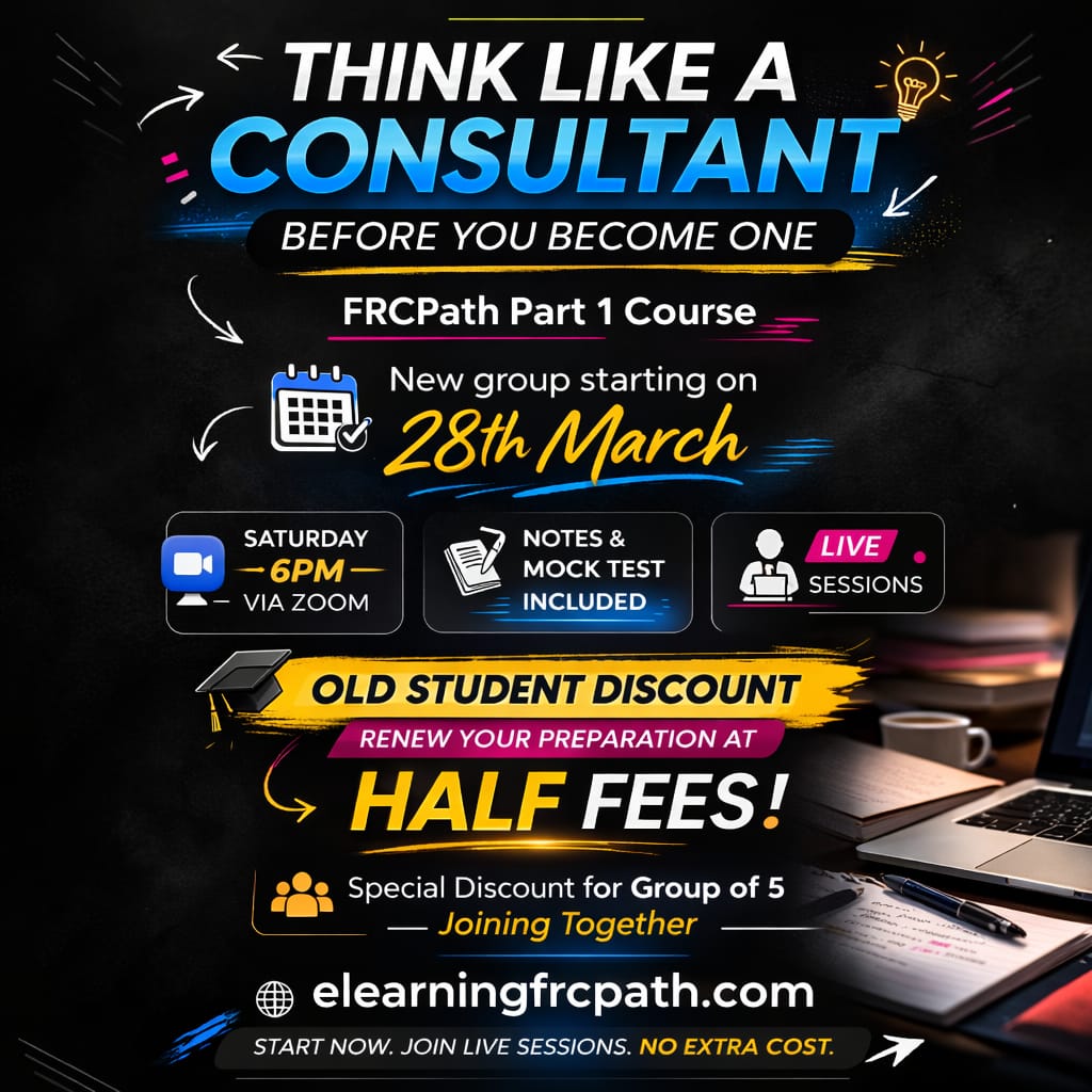 FRCPath Part 1 Session 1 Pancreatic Tumors 28 March 2026